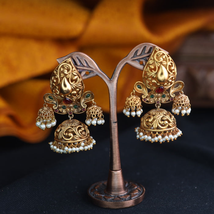Antique jumka earrings 124674