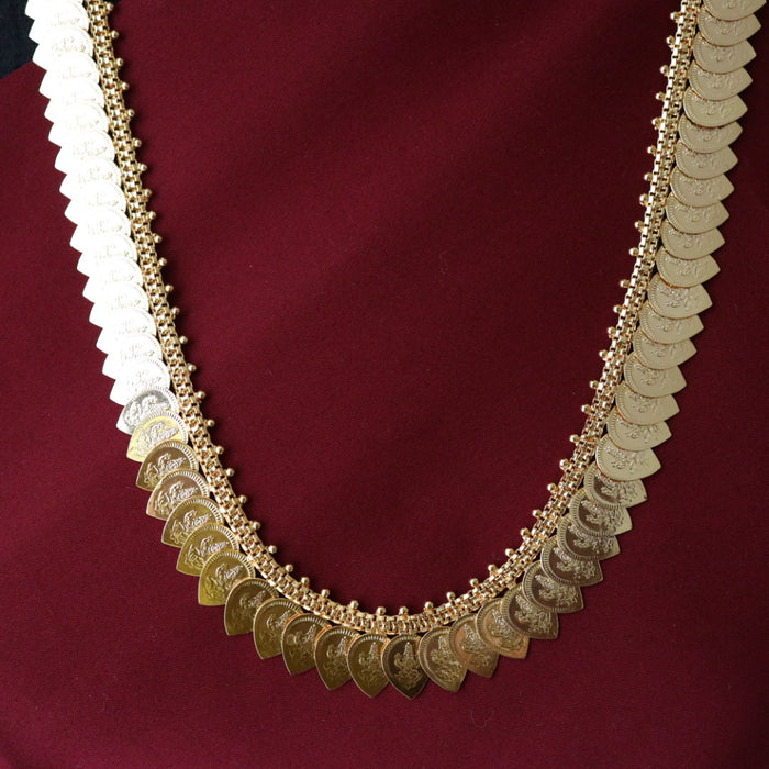 Heritage gold plated coin long necklace 9889532