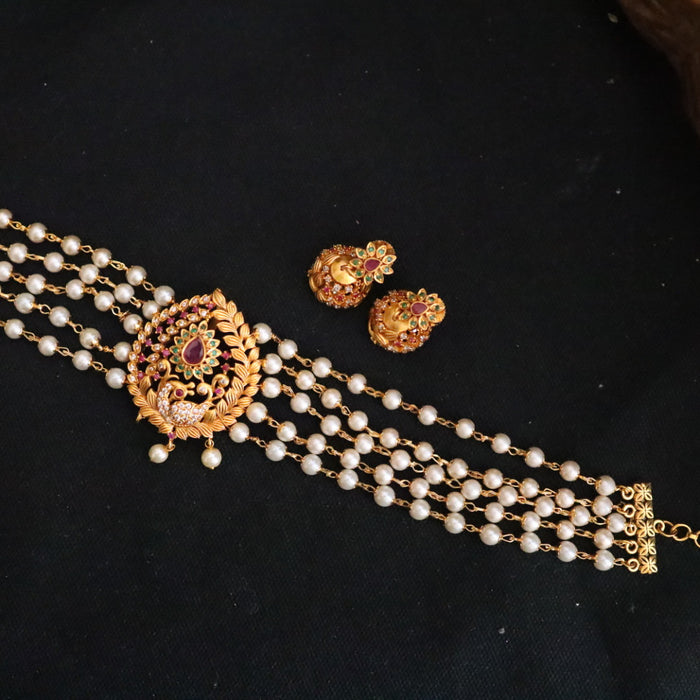 PADMINI choker necklace with earrings 144877