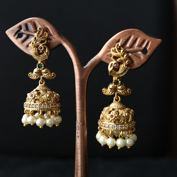 Antique small jumka earring 462343