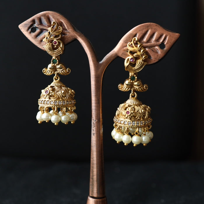 Antique small jumka earring 462343