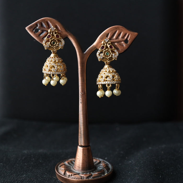 Antique small jumka earring 462344