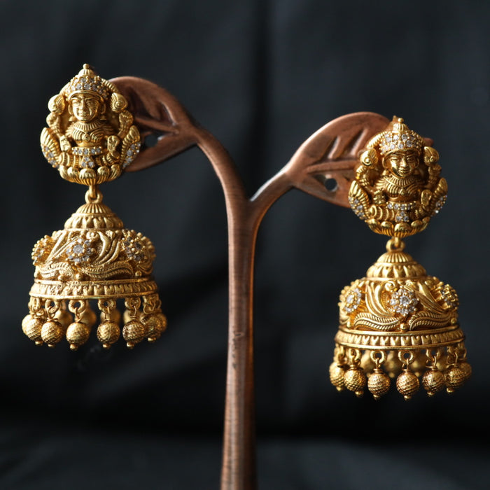 Antique temple design jumka earring 4666712294