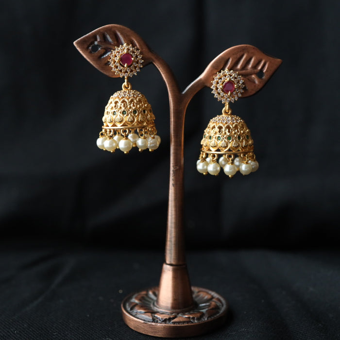 Antique small jumka earring 4621212