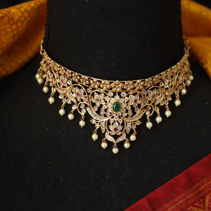 Antique choker necklace and earrings 8944488