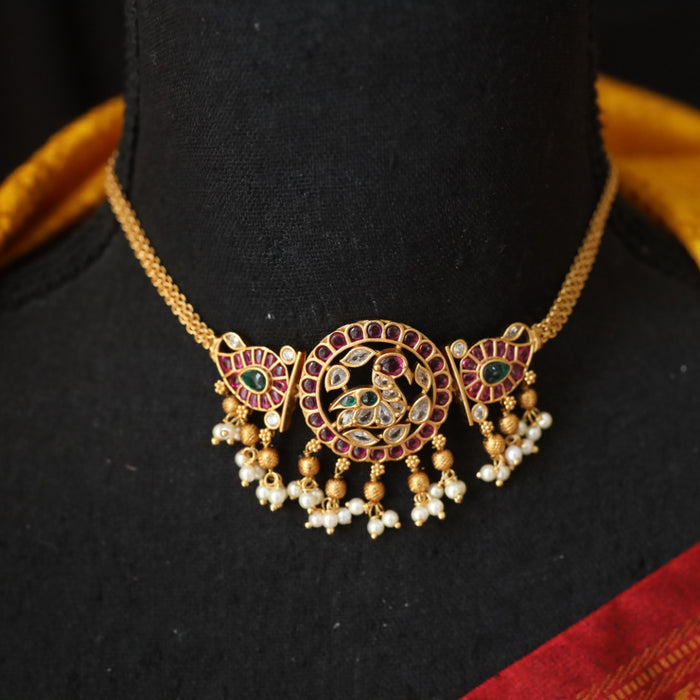 Antique choker necklace and earrings 8944489