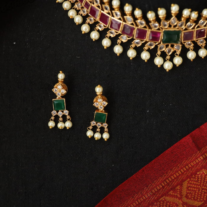 Antique choker necklace and earrings 8944990
