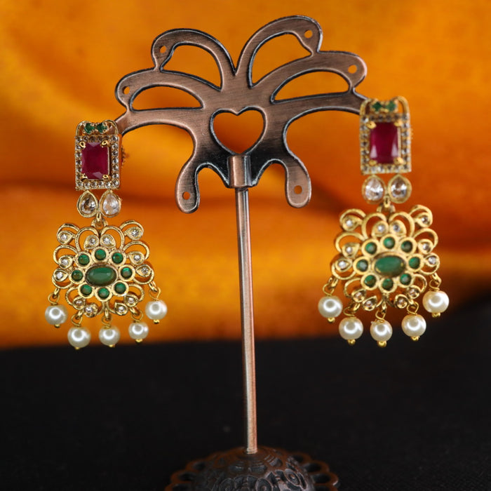 Antique flat earrings 1246736