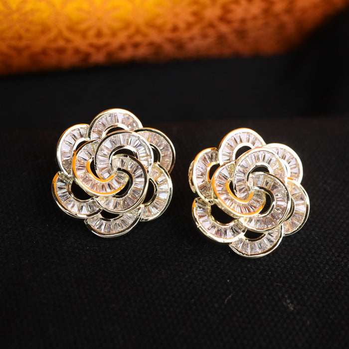 CZ stone studd earrings 12467567