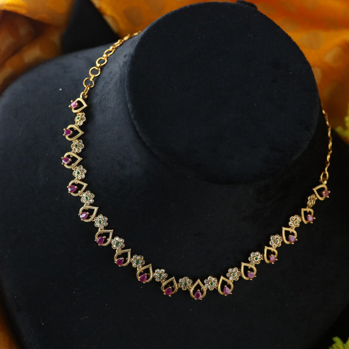 Simple deals antique necklace