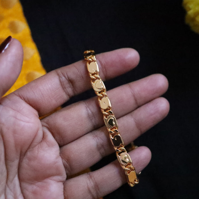 Heritage gold plated bracelet- one size - 104075