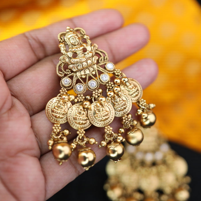 Antique big drop earrings 4666776