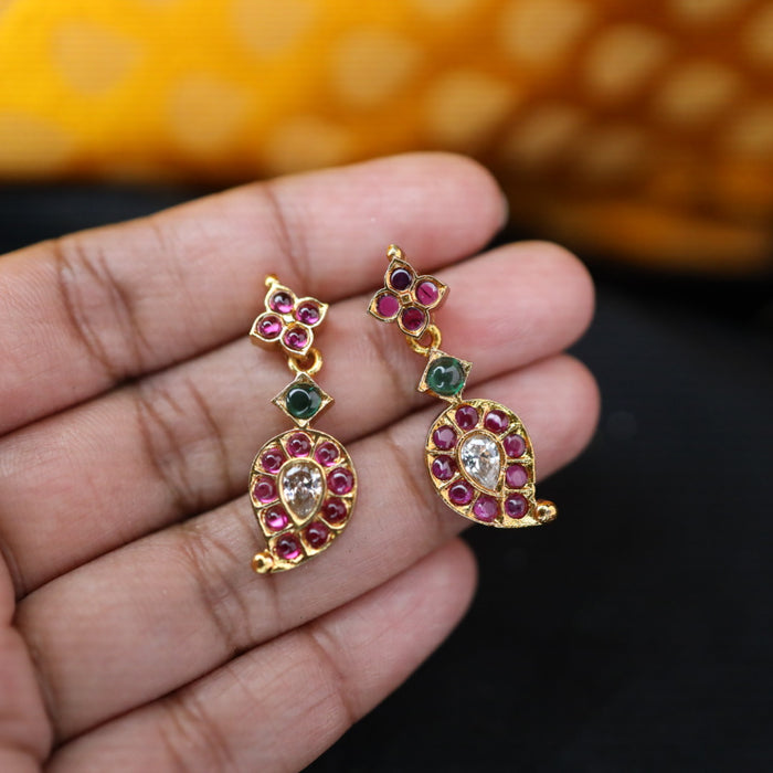 Antique ruby drop earrings 466684