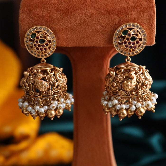 Antique jumka earrings 12418