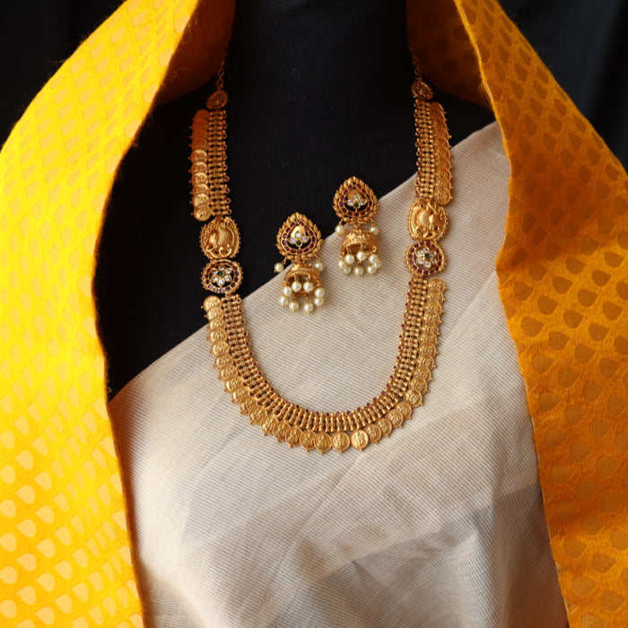 Heritage gold plated traditional payal 44331000