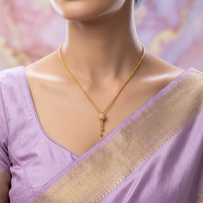 Heritage gold plated short chain HC023