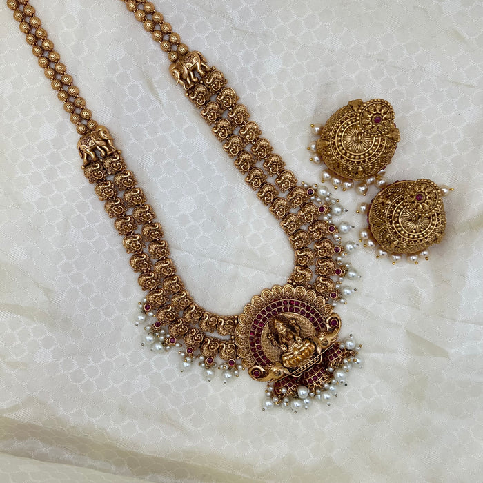 Clearance Antique long necklace with Earrings