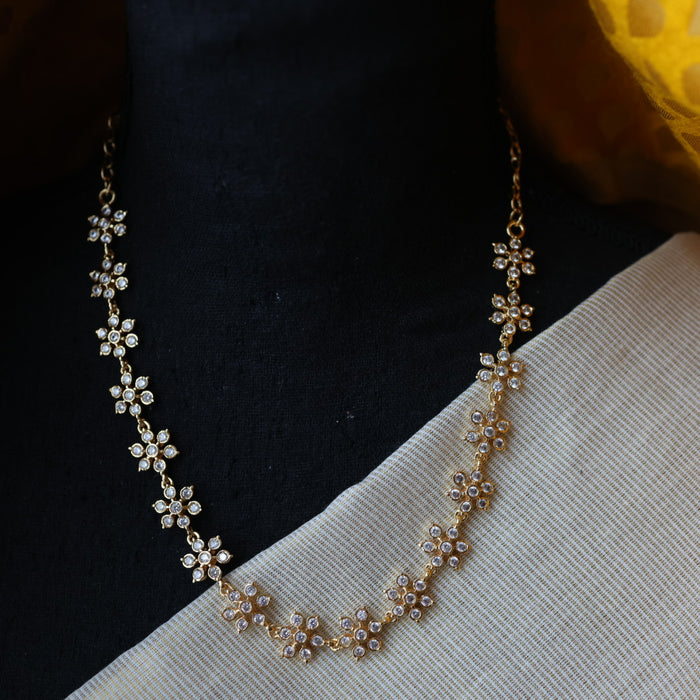 Heritage gold plated choker necklace H4537