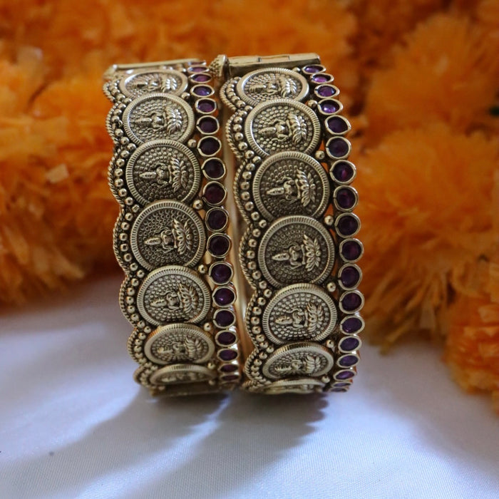 Antique  lakshmi Kada bangle - open type- one size  467792