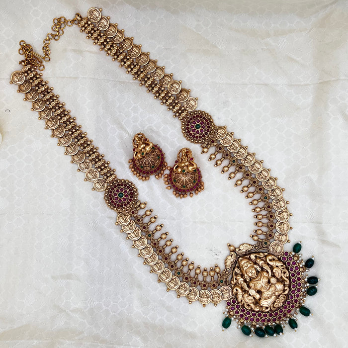 Clearance Antique long necklace with Earrings