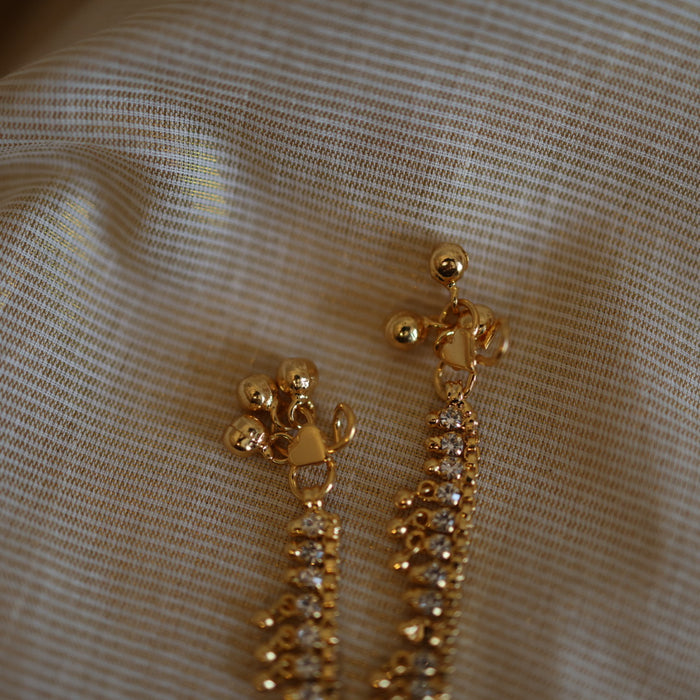 Heritage gold traditional anklet HAN318