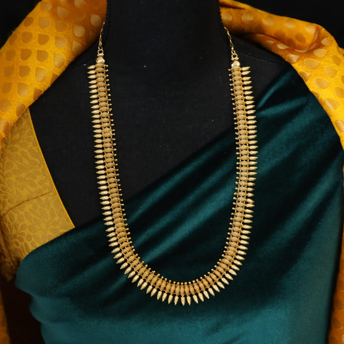 Heritage gold plated long necklace 145803