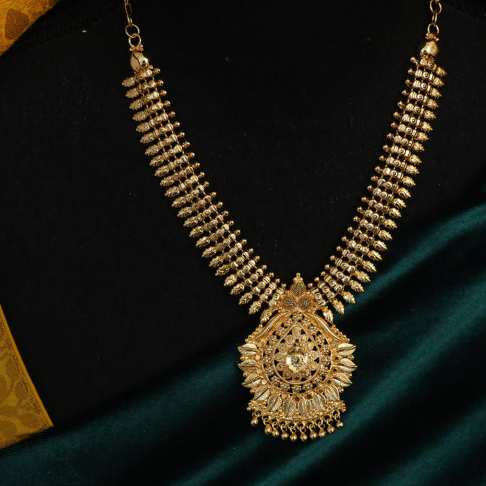 Heritage gold plated short necklace 145789