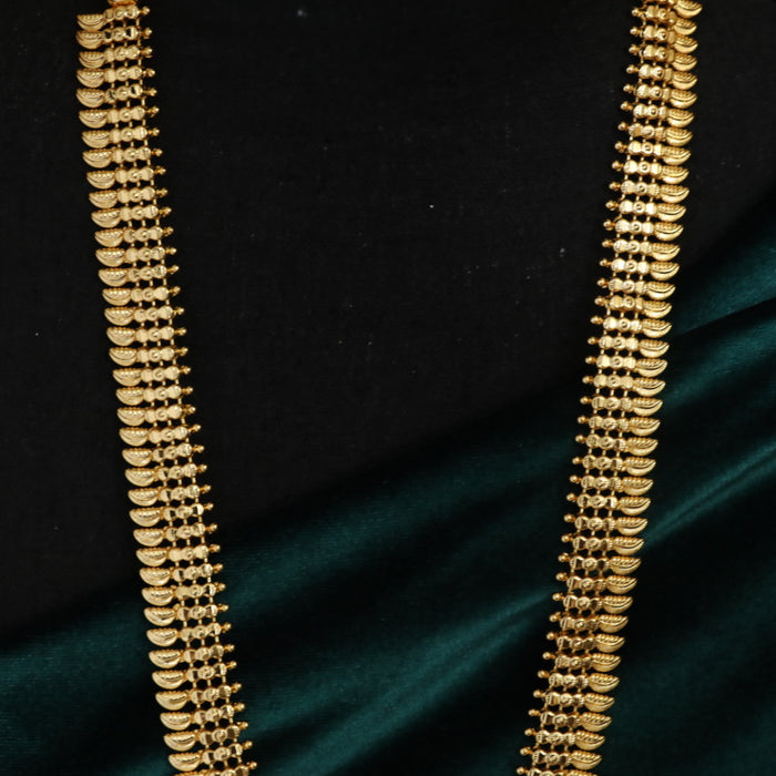 Heritage gold plated long necklace 145800