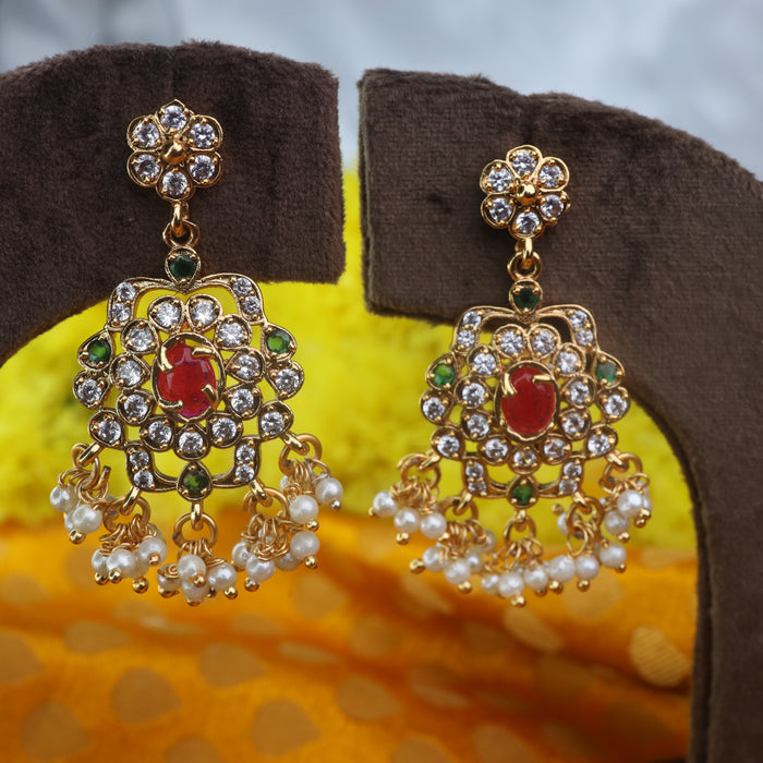 ANTIQUE FLAT EARRINGS WITH 124766