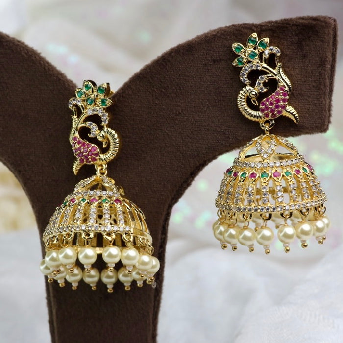 Heritage Cz jumka earrings 124958