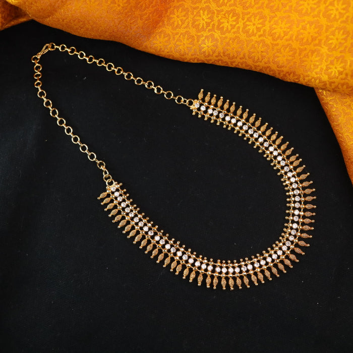 Heritage gold plated short necklace 148686