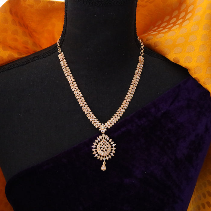 Heritage gold plated short necklace 14587