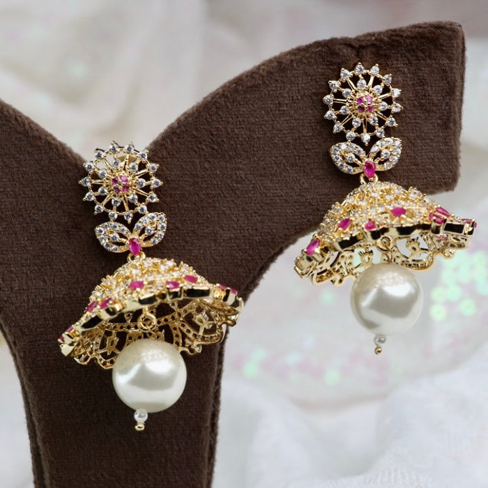 Cz Jumka earrings 124958