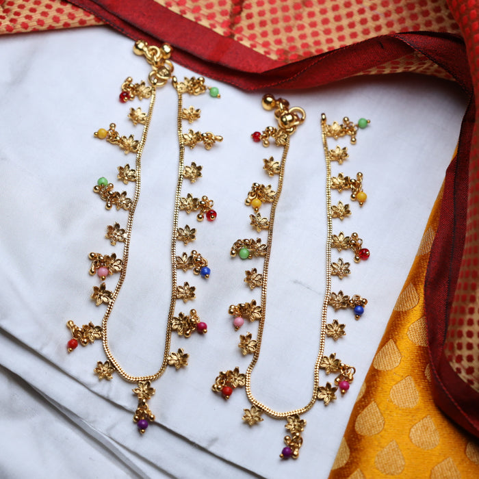 Antique traditional anklets / payal ( Standard length) 31