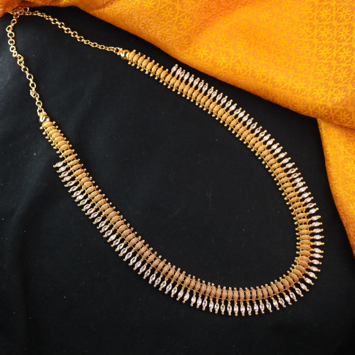 Heritage gold plated long necklace or waistchain 14865