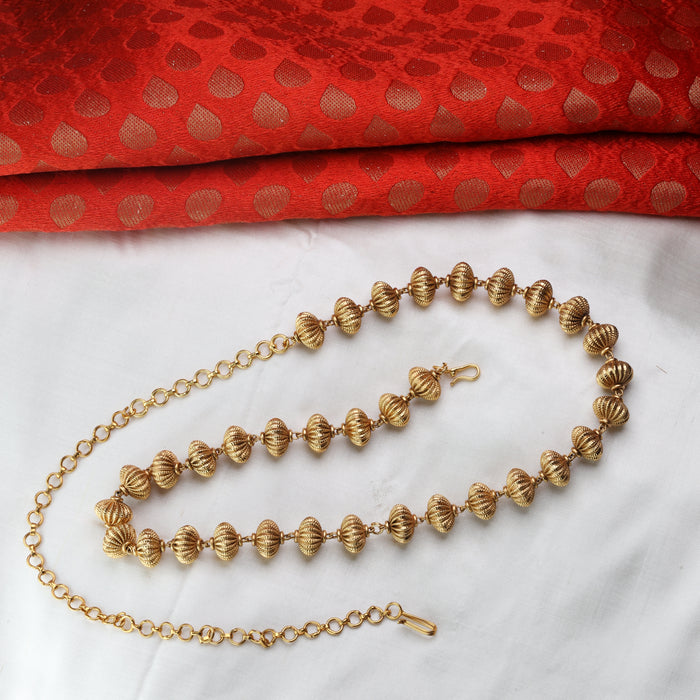 Antique gold beads waistchain / hipchain 78