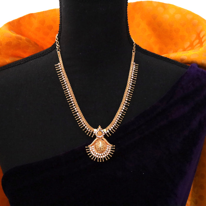 Heritage gold plated short necklace 14586