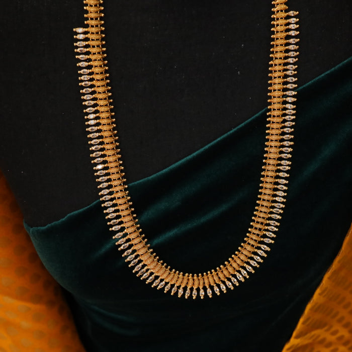 Heritage gold plated long necklace or waistchain 14865