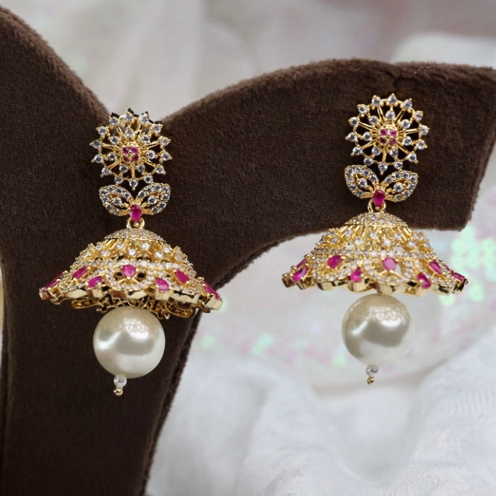 Cz Jumka earrings 124958