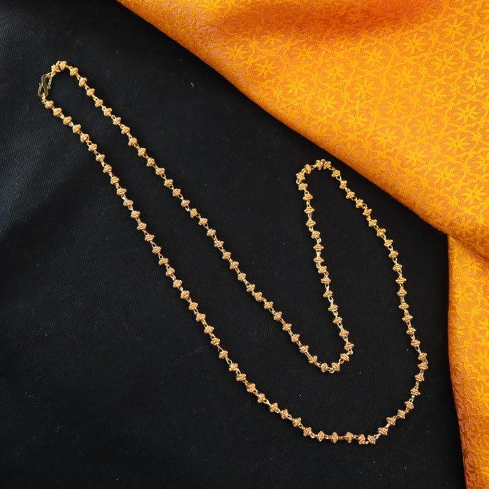 Heritage gold plated long chain 14866